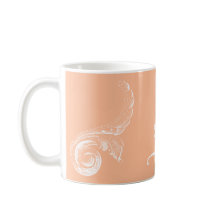 Vintage Ornamental Letter Mug