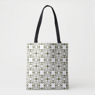Vintage ornamental seamless pattern. abstract, ara tote bag