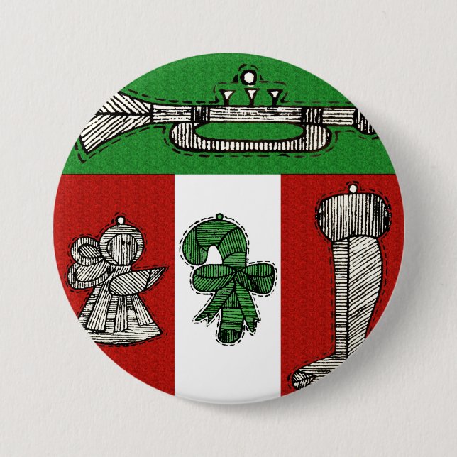 Vintage Ornaments Button (Front)
