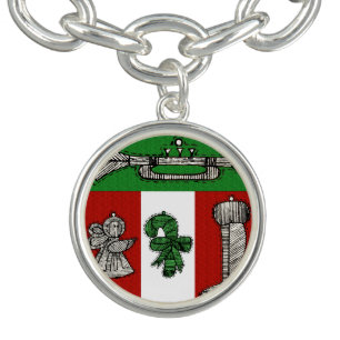 Vintage Ornaments Charm Bracelet