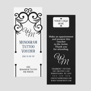 Vintage Ornaments Decoration - Spirals 9 Raffle Tickets
