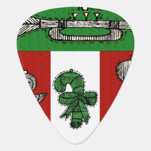 Vintage Ornaments Guitar Pick