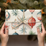 Vintage Ornamnet  Wrapping Paper<br><div class="desc">Wrap your gifts in timeless elegance with our Vintage Ornament Wrapping Paper. This exquisite design brings a touch of nostalgia and charm to your holiday and special occasion presents.</div>