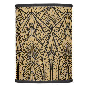 Vintage Ornate Art Deco Pattern Lamp Shade
