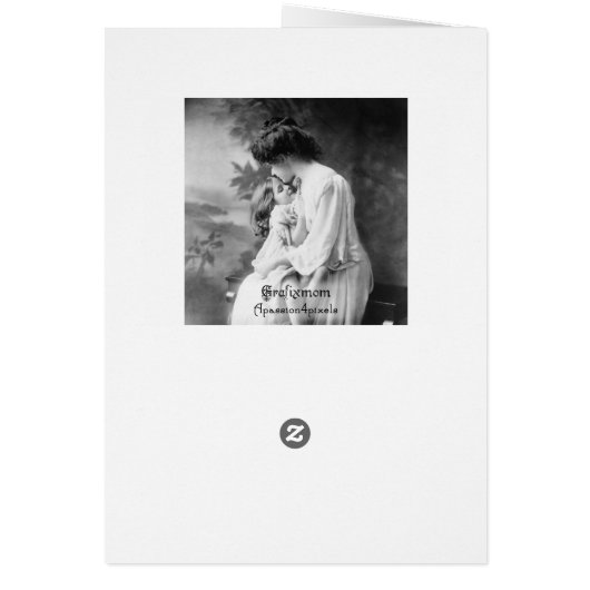 Vintage Ornate Floral (Back)