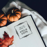 Vintage Ornate Frame From The Library Of