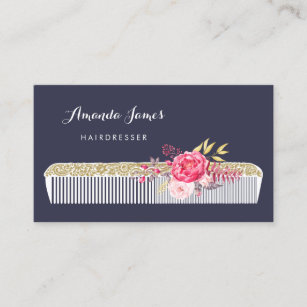 Hairdresser Business Cards Card Printing Zazzle