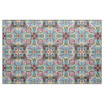 Vintage Ornate Victorian Era Floral Pattern Fabric