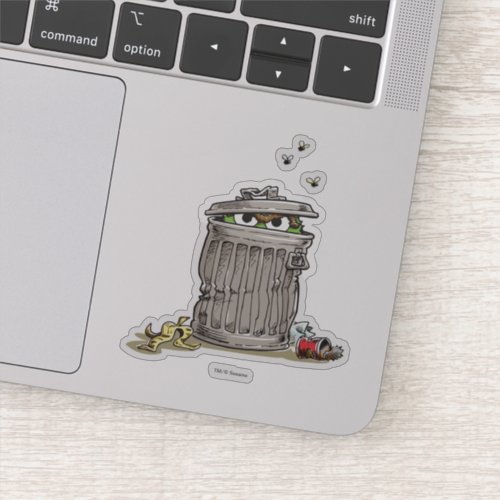 Vintage Oscar in Trash Can Sticker