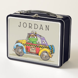 Vintage Oscar's Taxi Service Metal Lunch Box