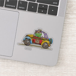 Vintage Oscar's Taxi Service Sticker