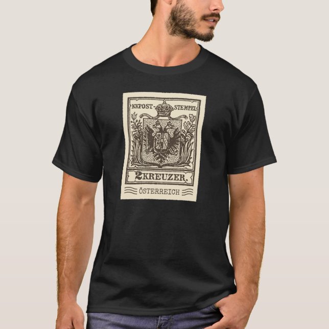 Vintage Österreich Habsburg stamp T-Shirt (Front)