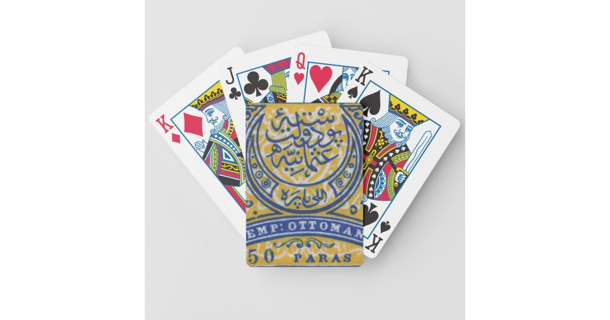 Vintage Ottoman Empire Playing Cards | Zazzle.com