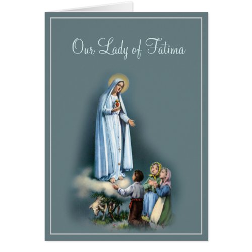 Vintage Our Lady of Fatima Children