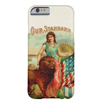 Vintage Our Standard Label Barely There Iphone 6 Case by BluePress at Zazzle