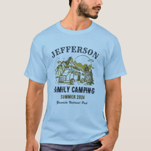 Vintage Outdoor Family Reunion Camping Trip T-Shirt