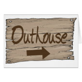 vintage outhouse right (Front Horizontal)