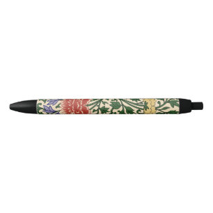 Vintage Owen Jones Chinoiserie Peony Pattern Pen