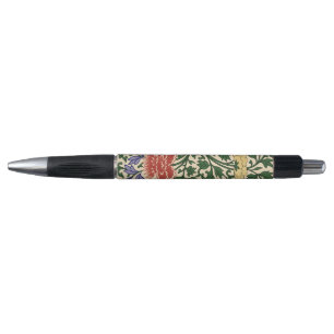 Vintage Owen Jones Chinoiserie Peony Pattern Pen