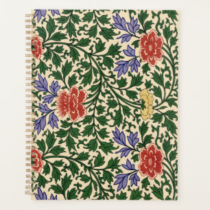 Vintage Owen Jones Chinoiserie Peony Pattern Planner