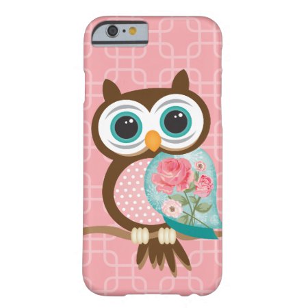 Vintage Owl Barely There Iphone 6 Case