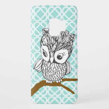 Vintage Owl Case-mate Samsung Galaxy S9 Case by JoleeCouture at Zazzle