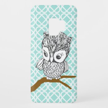Vintage Owl Samsung Galaxy 3 Phone Case by JoleeCouture at Zazzle