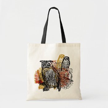 Vintage Owls Tote Bag by WaywardMuse at Zazzle