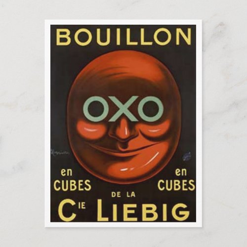 Vintage OXO Buillion Ad _ Cie Liebig Postcard