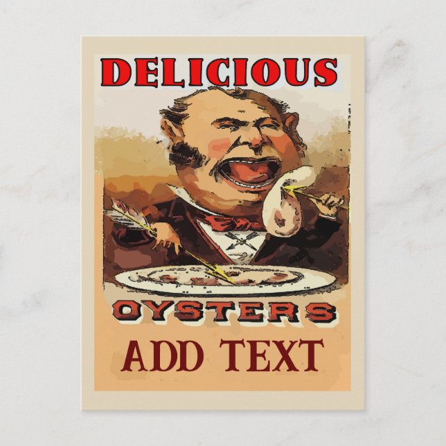 Vintage Oyster Festival, New Orleans, LA Postcard (Front)