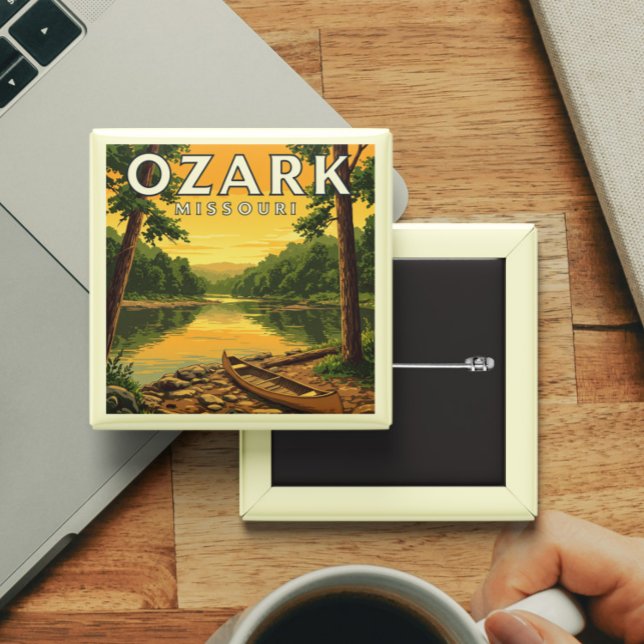 Vintage Ozark Missouri Button (Creator Uploaded)