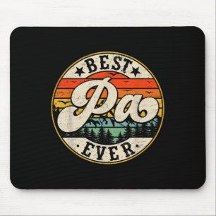 Vintage Pa Ever Father's Day Grandpa Men  Mouse Pad