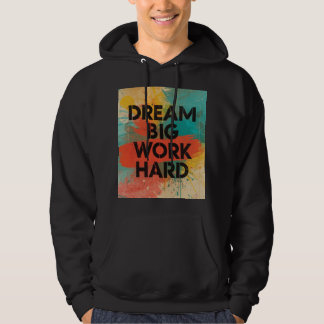 Vintage Paint Splash Motivational Hoodie