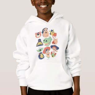 Vintage Painted Toy Story Characters Hoodie