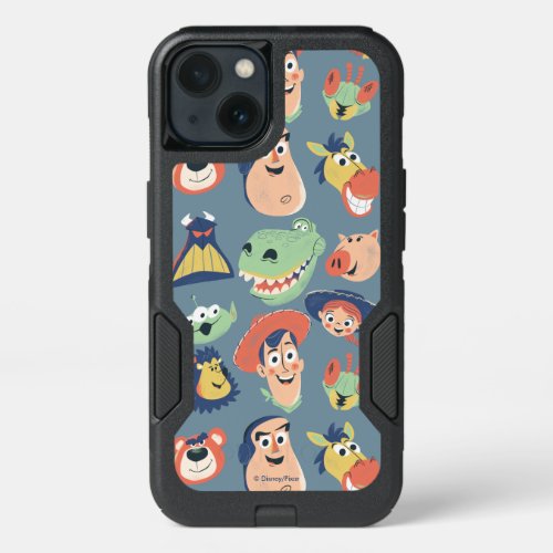 Vintage Painted Toy Story Characters iPhone 13 Case