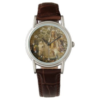 Vintage Painting Queen Guinevere's Maying Watch by HolidayBug at Zazzle