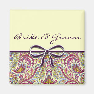 Vintage Paisley Magnet