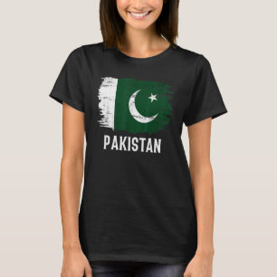 Vintage Pakistan Flag For PAKISTANI T-Shirt