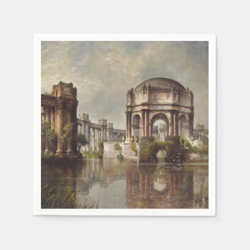 Vintage Palace of Fine Arts Napkins