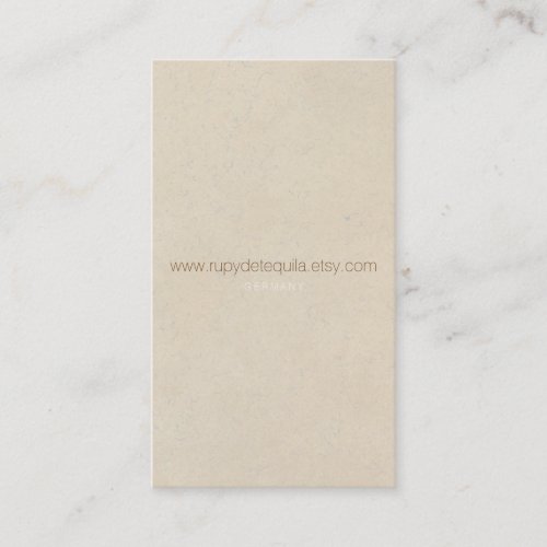 VINTAGE PALE COLORS COLLECTION BUSINESS CARD