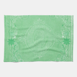 mint green hand towels