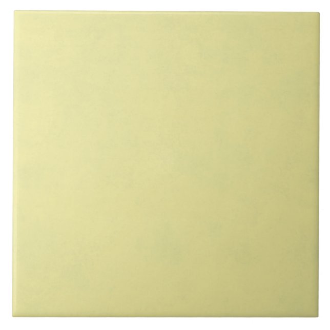 Vintage Pale Yellow Paper Parchment Background Tile (Front)