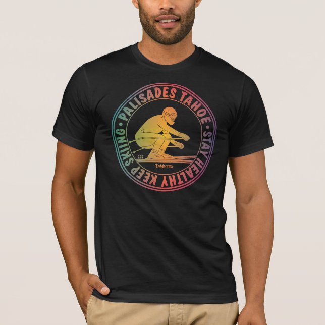 Vintage Palisades Tahoe Ski T-Shirt (Front)