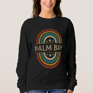 Vintage Palm Bay City Pride Home Florida State 70s Sweatshirt