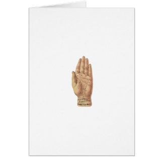 Vintage Palm Reading Diagram Cards