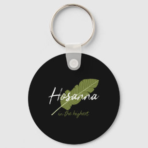 Vintage Palm Sunday Hosanna In The Highest Christi Keychain