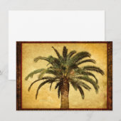 Vintage Palm Tree - Tropical Customized Template (Front/Back)