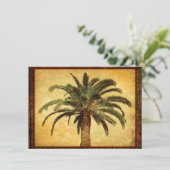 Vintage Palm Tree - Tropical Customized Template (Standing Front)