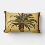 Vintage Palm Tree - Tropical Customized Template Lumbar Pillow at Zazzle