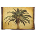 Vintage Palm Tree - Tropical Customized Template Placemat at Zazzle